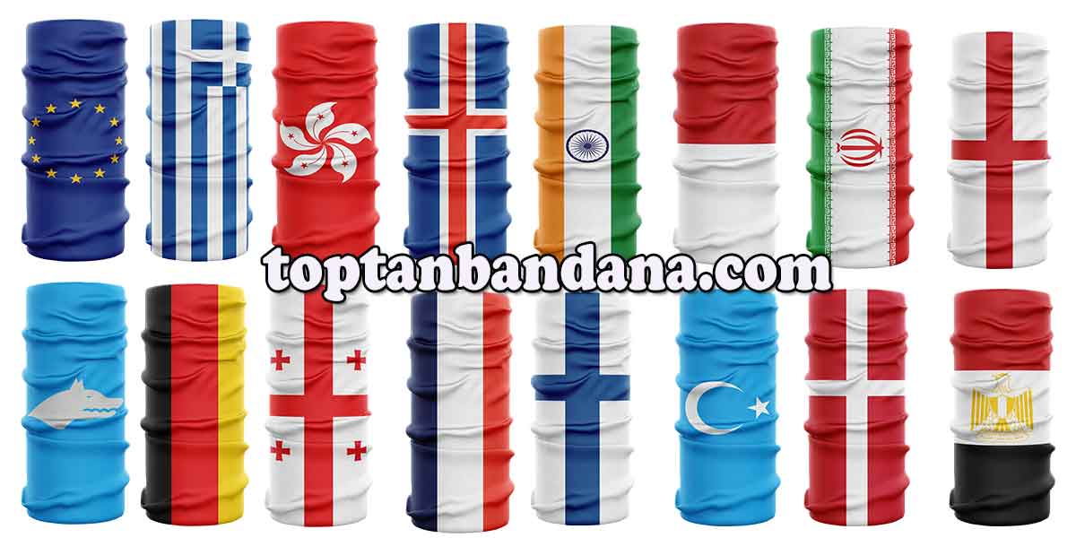 Toptan Bandana, Toptan Baskılı Bandana, Toptan Kare Bandana İmalatı